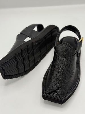 Air Kaptan Black Dotted (Medicated Sole)