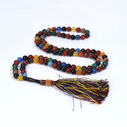 Multi Color Aqeeq Tasbeeh