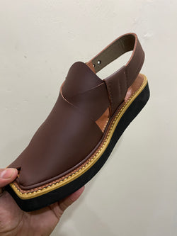 Dark Brown Kaptaan Chappal