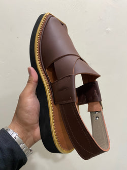 Dark Brown Kaptaan Chappal