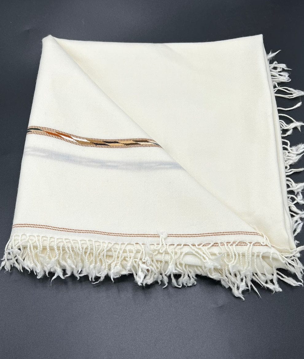 Rabi Special White Shawl