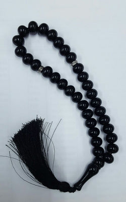 Black Aqeeq Stone Tasbeeh